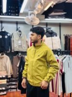 Mustard yellow bomber jacket - Image 2