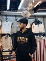 BIPOLAR Solid Black Hoodie